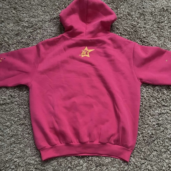 Sp5der Hoodie Pink - Picture 2 of 3